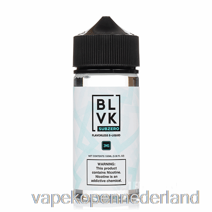 Elektronische Sigaret Vape Sub Zero - Blivk - 100 Ml 6 Mg